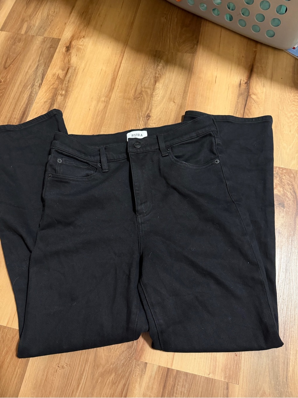Pistola black jeans straight